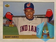 1993 Upper Deck #433 Manny Ramirez Cleveland Indians RC
